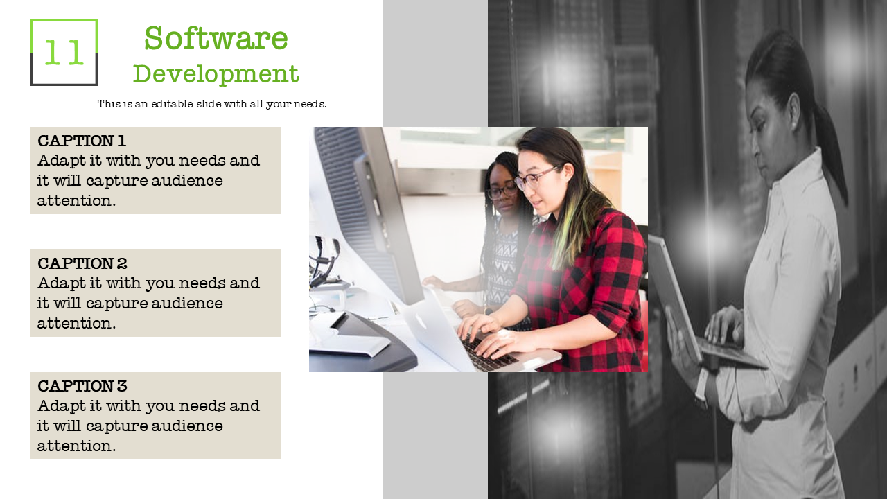 software development presentation template